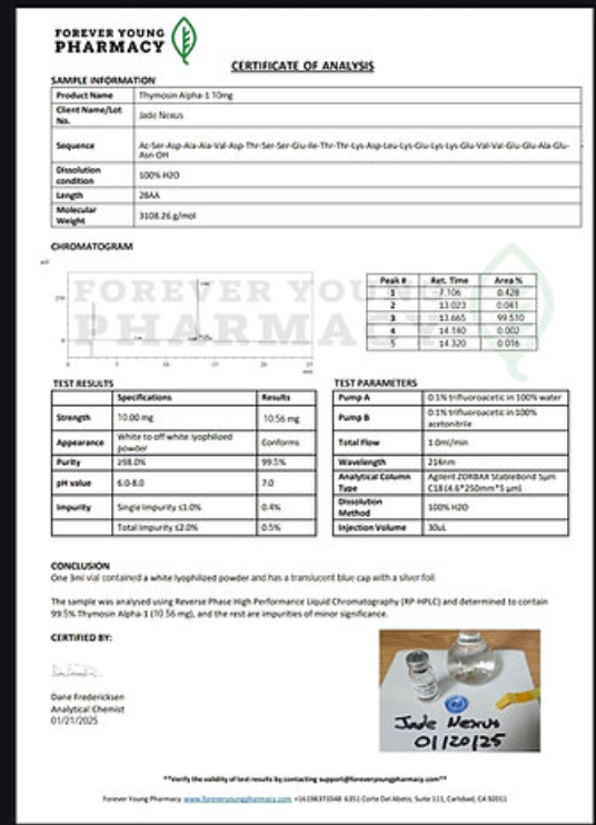 Thymosin Alpha