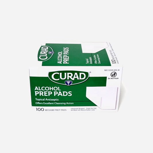 Alcohol Prep Pads, 100 Count