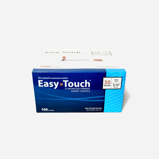 Insulin Syringe 1mL 30 Gauge5/16 Inch - Box of 100